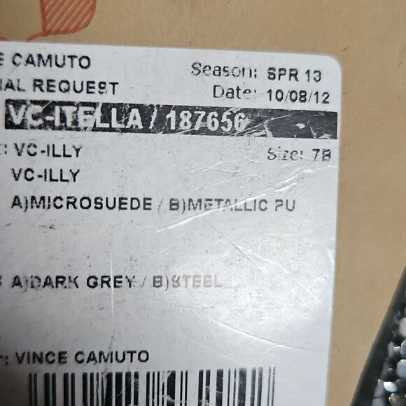 Elegant Silver Slide Sandals - Picture 16 of 16